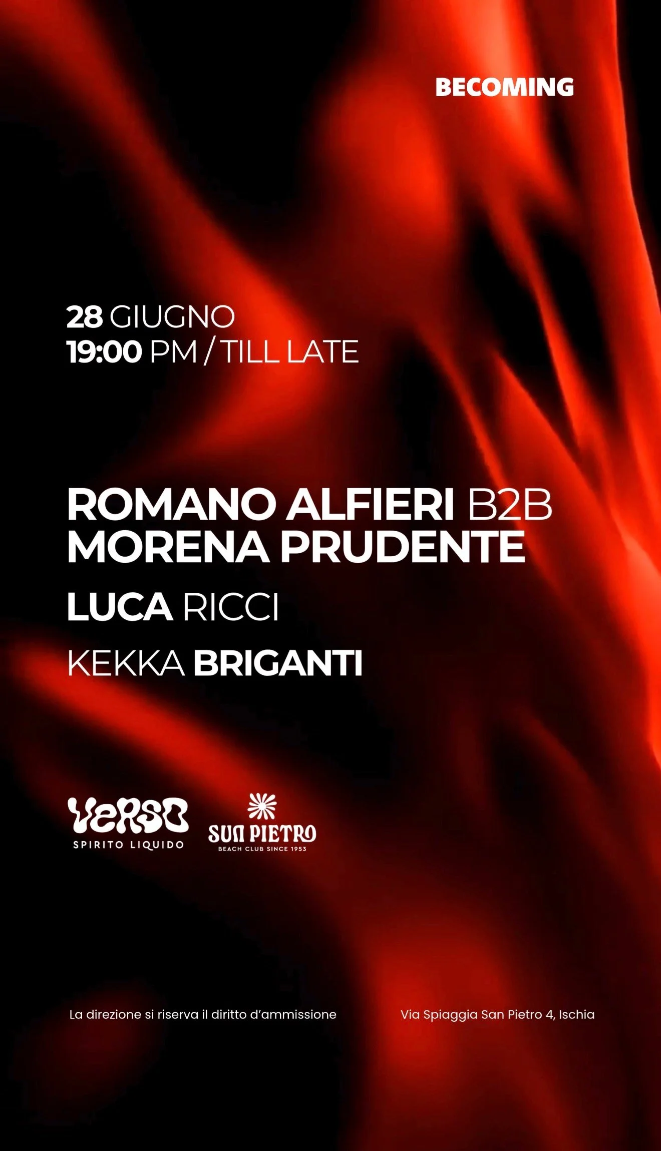 Becoming 28 Giugno